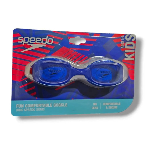 Speedo Kids' Sonic Swim Goggles - Blue - Picture 4 of 6